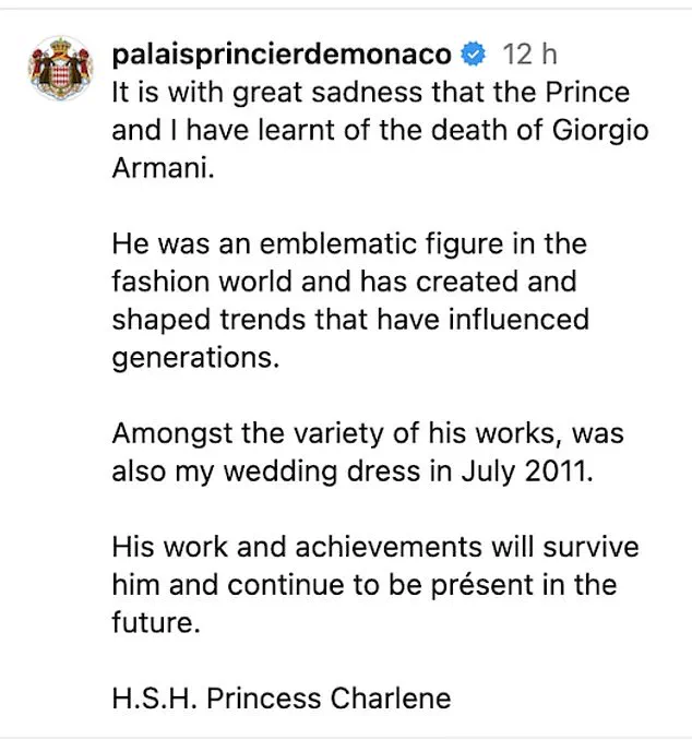 Giorgio Armani's Legacy: A Fashion Icon's Lasting Influence and the Exclusive Confirmation of His Passing