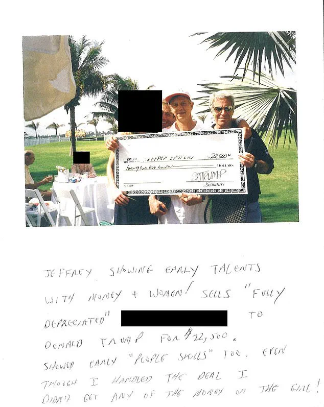 Lewd Birthday Letter Sparks Controversy: Democrats and Republicans Differ on Significance as Oversight Committee Releases Epstein-Linked Document