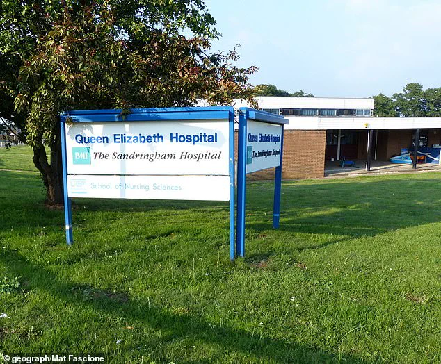 Government analysis reveals Queen Elizabeth Hospital in King's Lynn is England's lowest-performing acute hospital trust due to structural decay and systemic failures
