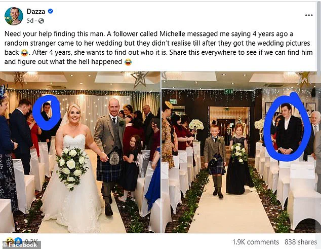 Haunted by the Stranger in Her Wedding Photo: Michelle Wylie's Four-Year Mystery