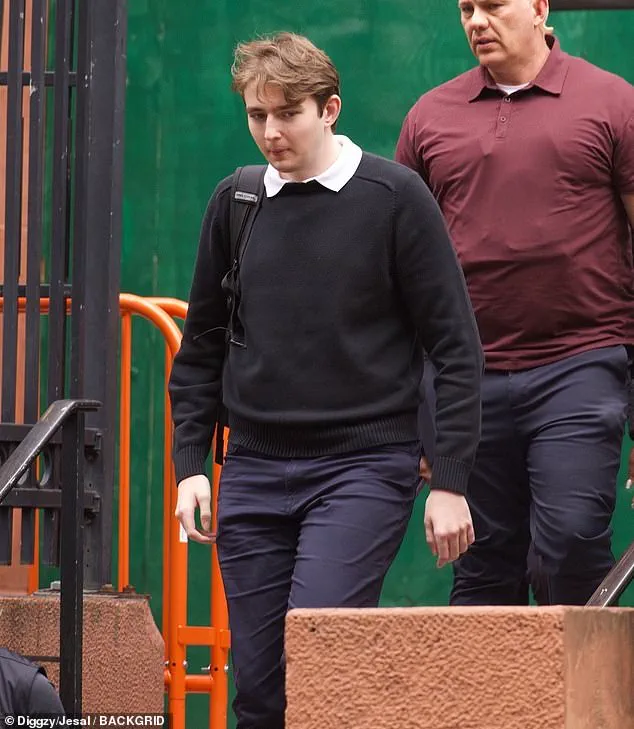 President Trump Addresses Rumors About Son Barron's Academic Performance at NYU During Golf Outing with Granddaughter