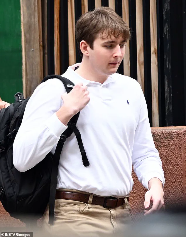 President Trump Addresses Rumors About Son Barron's Academic Performance at NYU During Golf Outing with Granddaughter