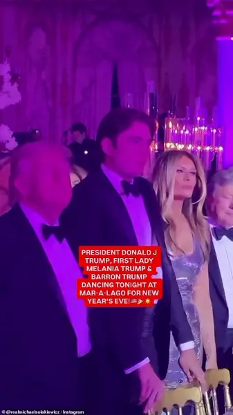 Dancing to 'Ice Ice Baby': Trump's Immigration Enforcers Celebrate at Mar-a-Lago Amid Tense Climate, Son Unimpressed