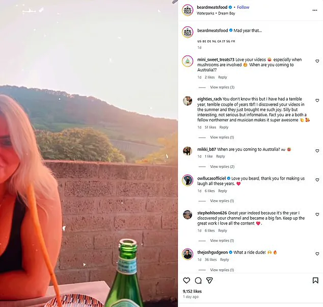 Adam Moran's 'Beard Meats Food' Brand Generates £5 Million Annually with 6 Million Subscribers