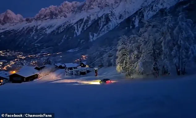 Illegal 'Rodeo' Trend Sparks Outrage After Car Speeds Down Ski Slope in Les Houches, French Alps