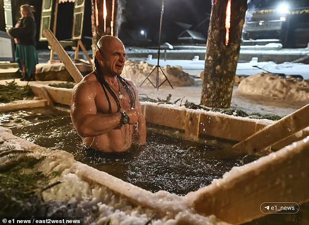 Orthodox Believers Brave Icy Waters for Epiphany Baptism in Russia