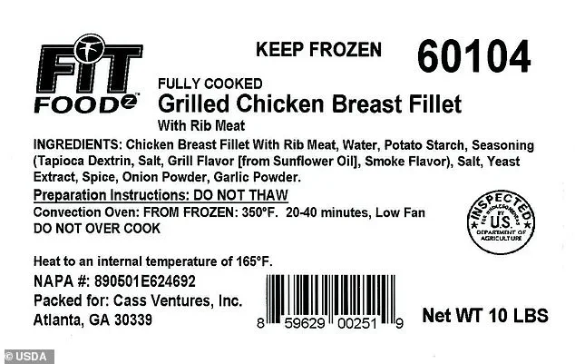 Major Food Safety Alert: Suzanna's Kitchen Recalls 13,720 Pounds of Chicken Products Over Listeria Contamination Risk