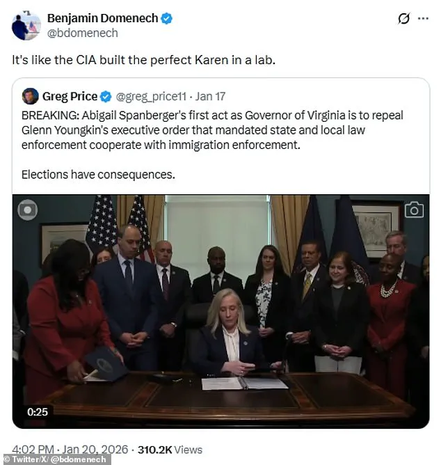 Historic Win for Democrats as Abigail Spanberger Becomes Virginia's First Female Governor, But Policies Spark Outcry – 'This is a Direct Attack on Our Values,' Says Opponent Winsome Earle-Sears