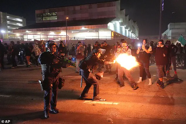 Protesters and Police Clash in Los Angeles Over ICE Raids at Federal Prison