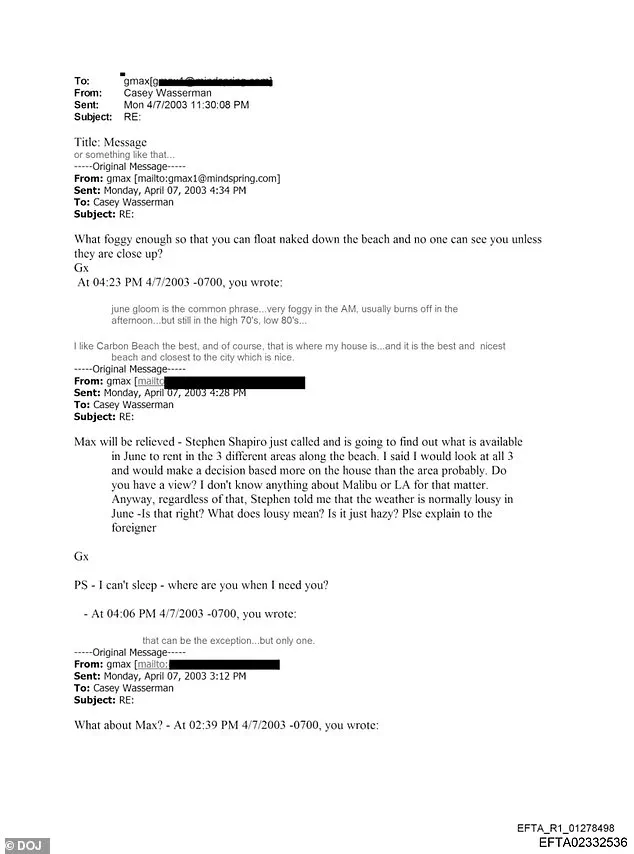 Hollywood Mogul Overseeing LA 2028 Olympics Expresses Regret Over Explicit Emails with Ghislaine Maxwell, Former Epstein Associate, Revealed in DOJ Documents