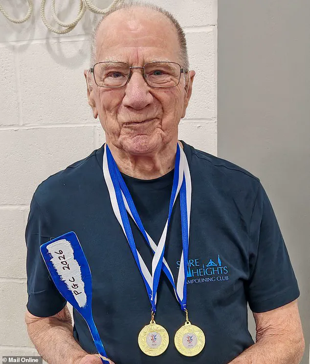 91-Year-Old Peter Quinney Stuns Gymnastics World with Trampoline Gold