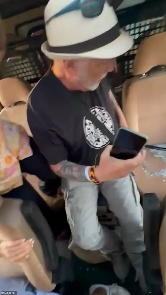 Calm Before the Storm: Elephant's Sudden Charge Shatters Safari Truck