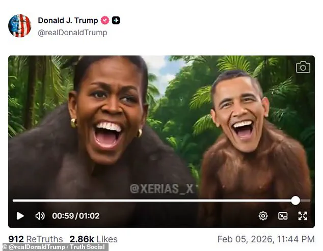 Trump Refuses to Apologize for Video Depicting Obamas as Apes as Calls for Accountability Grow