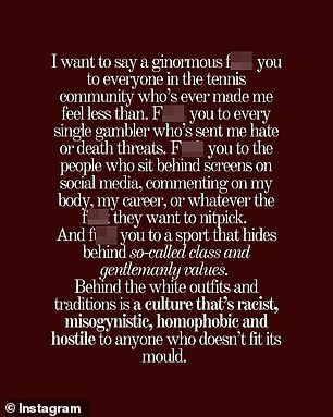 Destanee Aiava Retires from Tennis, Calls Sport 'Toxic' Due to Racist and Misogynistic Culture