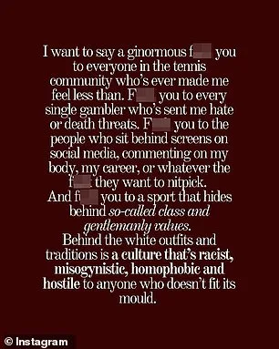 Destanee Aiava Retires from Tennis, Calls Sport 'Toxic' Due to Racist and Misogynistic Culture