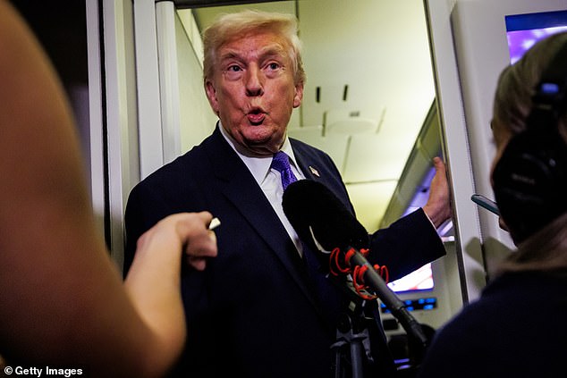 Trump Evades Question on Noem's 'Close Personal Relationship' with Underling