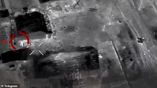 Ukrainian Drone Engages Russian Soldier in Tense Nighttime Firefight, Revealing Warfare's Technological Evolution