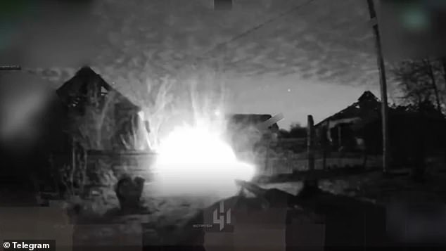 Ukrainian Drone Engages Russian Soldier in Tense Nighttime Firefight, Revealing Warfare's Technological Evolution