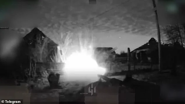 Ukrainian Drone Engages Russian Soldier in Tense Nighttime Firefight, Revealing Warfare's Technological Evolution