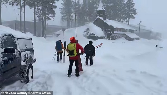 Avalanche in Sierra Nevada Leaves 10 Backcountry Skiers Missing Near Lake Tahoe