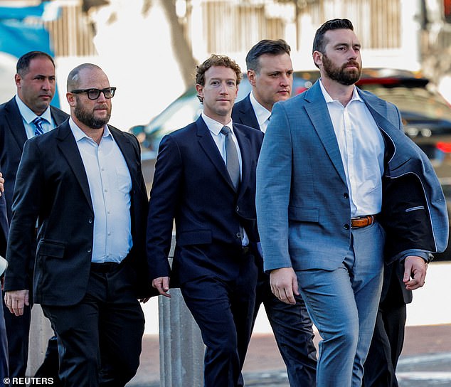 Mark Zuckerberg Arrives for Landmark Trial on Social Media's Impact on Youth Mental Health