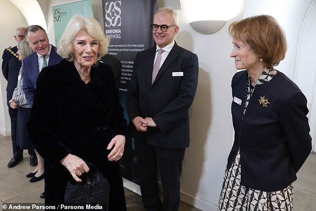 Queen Camilla Attends Music Event as Prince Andrew Arrested