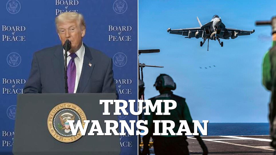 Trump Warns of Possible U.S. Military Action Against Iran as Global Leaders Gather for Peace Talks, Deadline Looms for Nuclear Deal