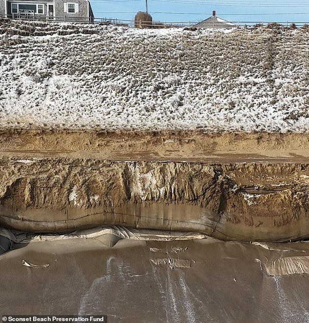 Nantucket's Coastal Crisis: Erosion Threatens Multimillion-Dollar Homes as $10,000 Reward Offered for Vandalism of Vital Geotubes