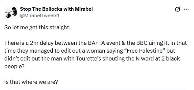 BBC's BAFTAs Controversy: Racial Slur and Censored Palestine Call