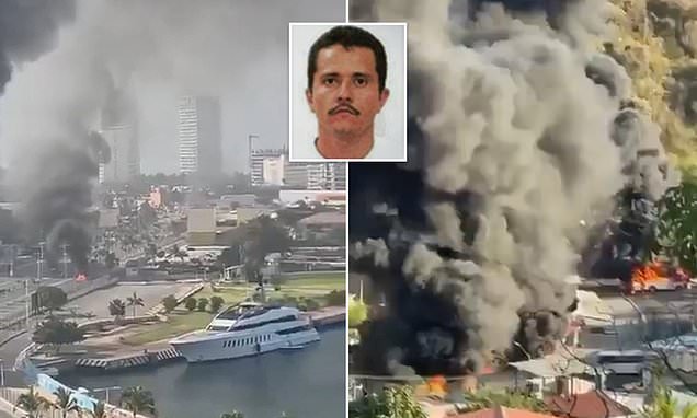 US Issues Security Alert for Americans in Mexico Amid Chaos After Cartel Leader's Killing