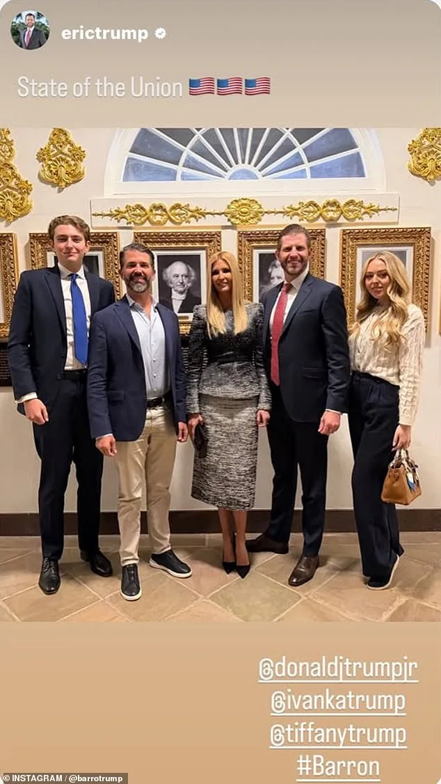 Barron Trump's Blue Tie at the State of the Union: A Subtle Symbol of Discretion in a Sea of Red