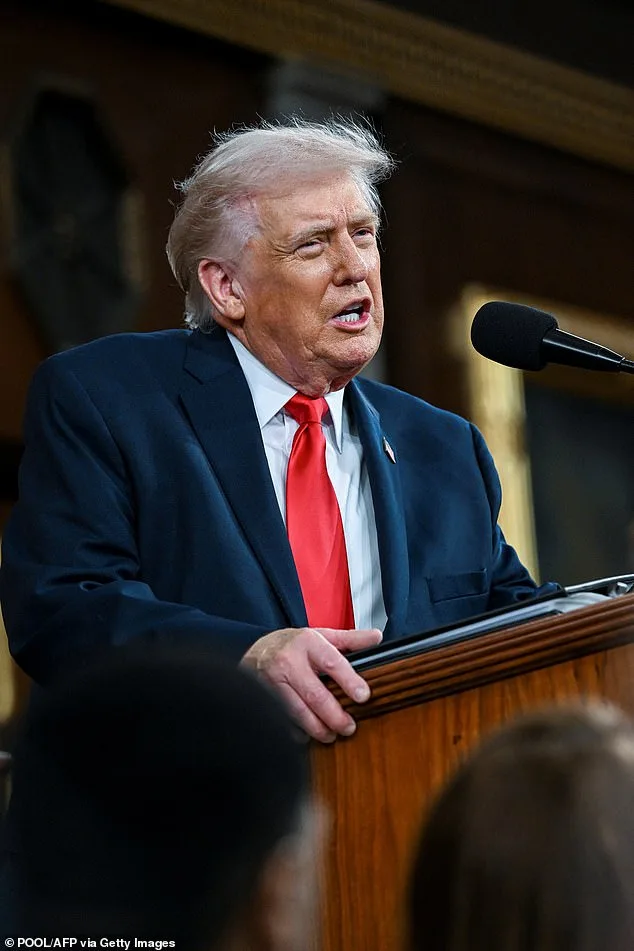 Pam Bondi's Grin as Trump Ties Tariffs to Dow Jones Surge in SOTU