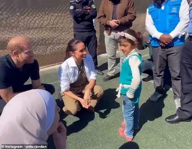 Meghan's Quiet Moment with a Seven-Year-Old at Za'atari Refugee Camp