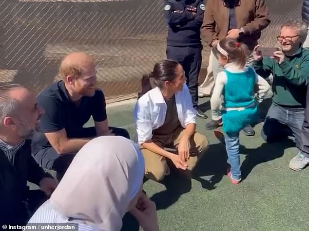 Meghan's Quiet Moment with a Seven-Year-Old at Za'atari Refugee Camp