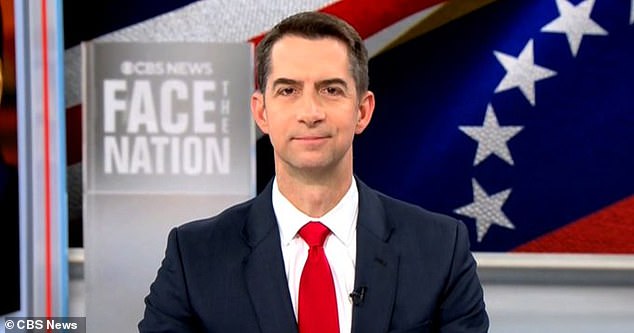 Senator Tom Cotton Denies Trump's Iran Troop Deployment, Cites Air and Naval Campaign