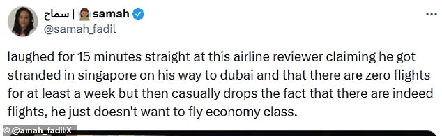 Aviation Influencer Faces Backlash for Allegedly Exacerbating Middle East Crisis by Refusing Economy Class