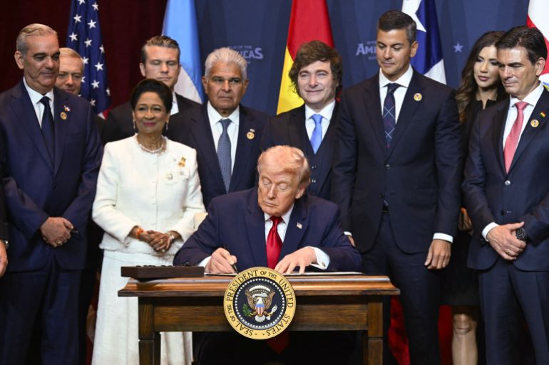 Trump Announces Americas Counter-Cartel Coalition at 'Shield of the Americas' Summit, Pushing Military-Driven Strategy Against Transnational Criminal Networks