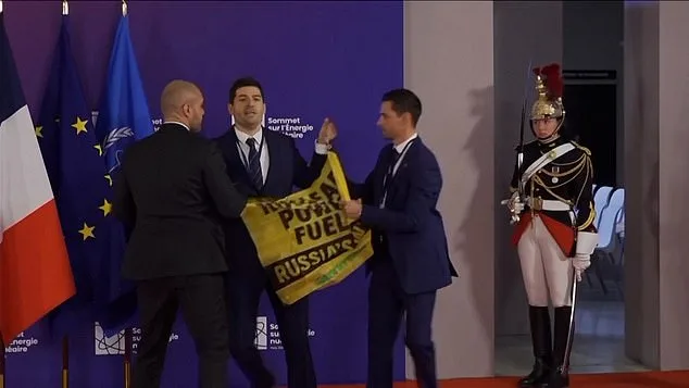Greenpeace Protesters Disrupt Nuclear Summit, Accuse Nuclear Power of Fueling War and Energy Insecurity