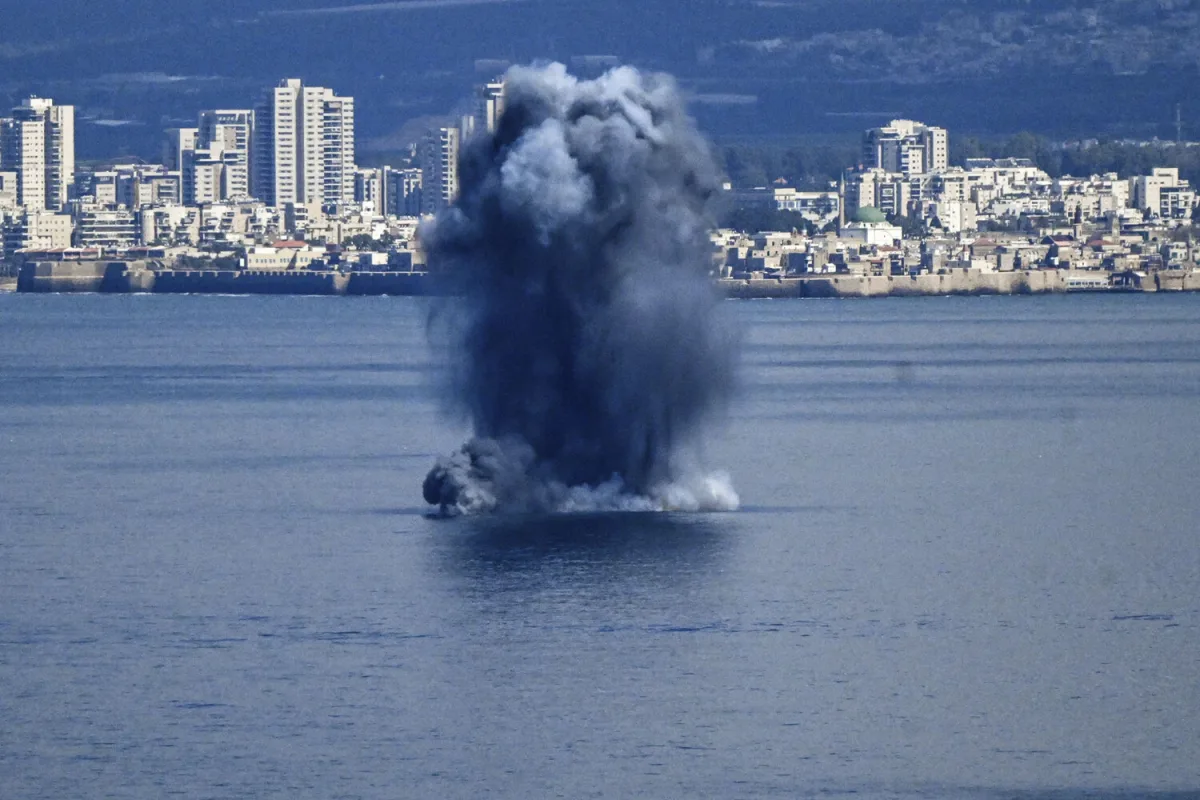 Iran Launches Retaliatory Drone Strikes on Israel's Haifa Facilities Amid Escalating Hostilities