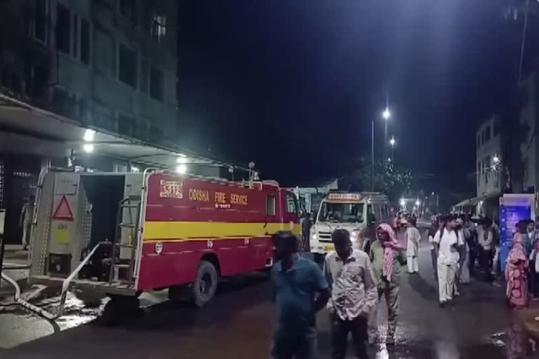 Fire at SCB Medical College and Hospital in Cuttack, Odisha Claims 10 Lives Amid Poor Wiring Concerns
