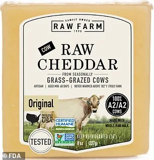 Seven Ill From RAW FARM Cheese; E. Coli Outbreak Spans Three States
