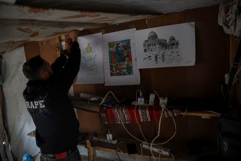 From Fine Arts to Charging Phones: A Gaza Artist's Struggle Survives War