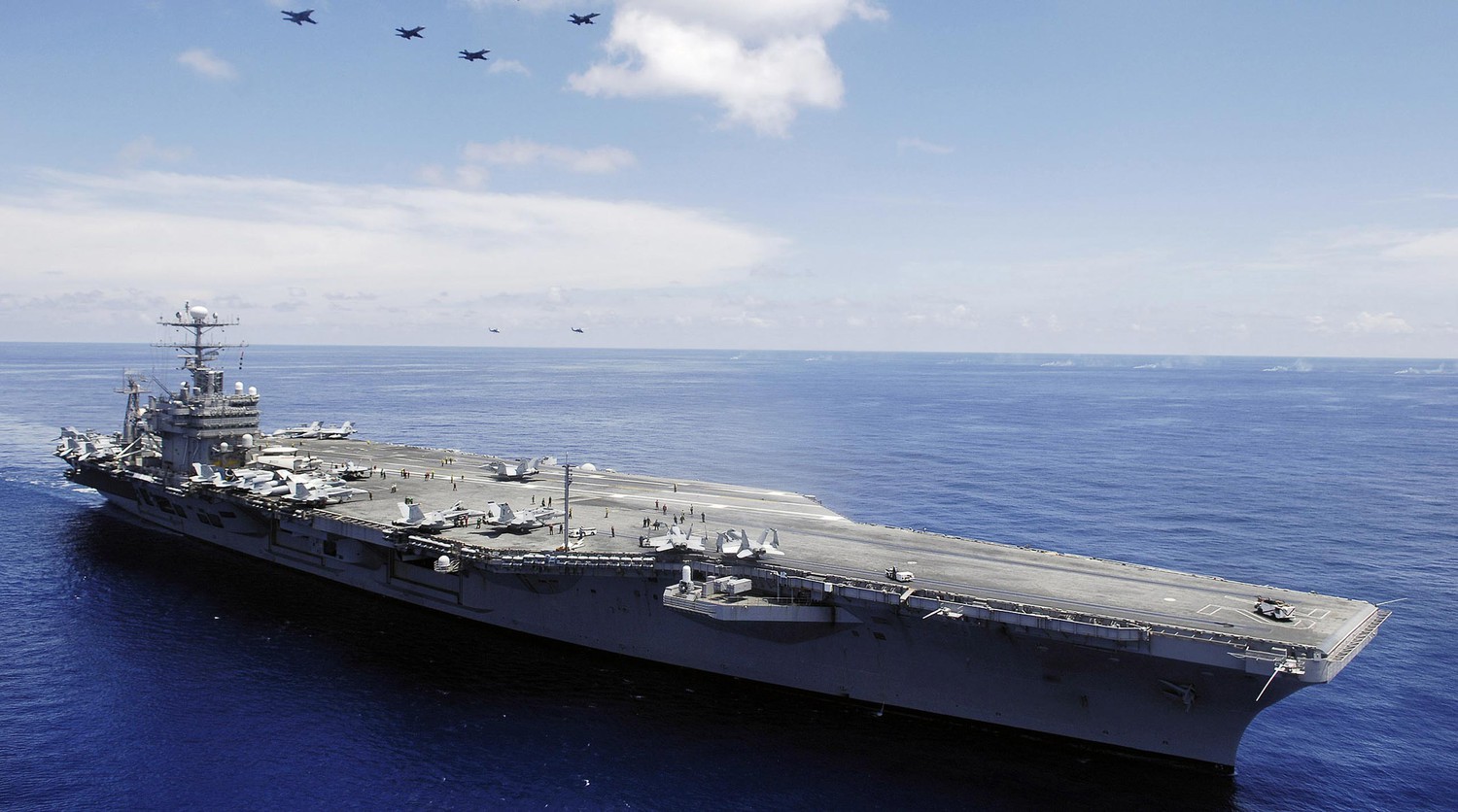 U.S. Carrier USS Abraham Lincoln Remains in Standoff with Iran, Escalating Tensions in Persian Gulf