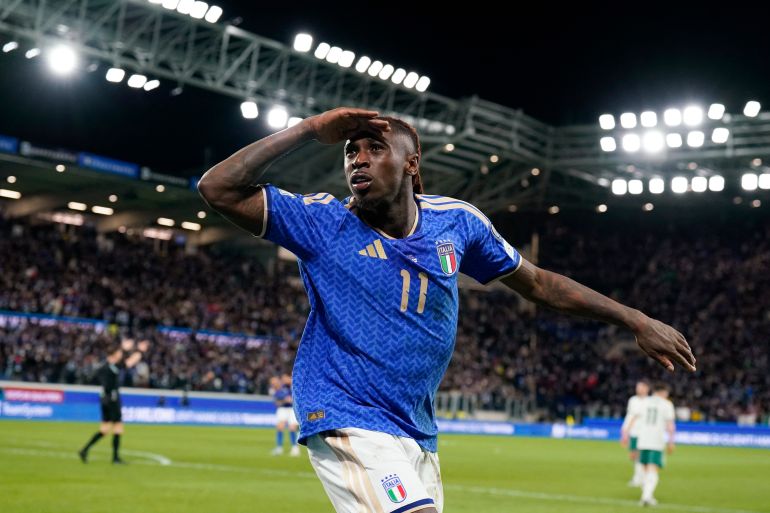 Italy advances to 2026 World Cup playoff final with 2-0 win over Northern Ireland