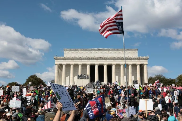 No Kings Protests Expand Nationwide and Internationally, Shifting Focus to Conservative Regions