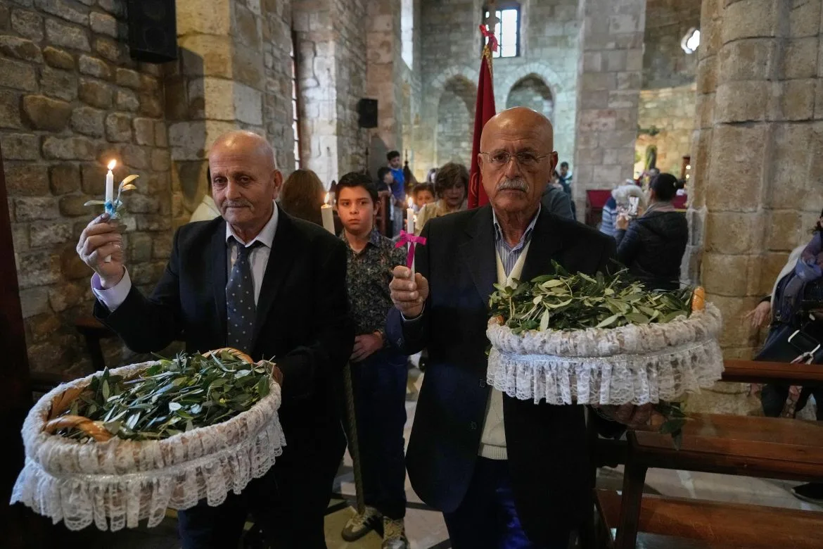 Lebanese Catholics Mark Palm Sunday Amid War Fears as Conflict Shadows Celebrations