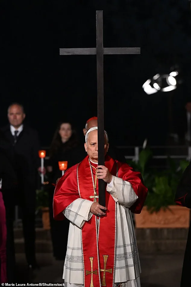 Pope Leo XIV Makes Historic Debut Carrying Cross Through Entire Good Friday Procession at Colosseum