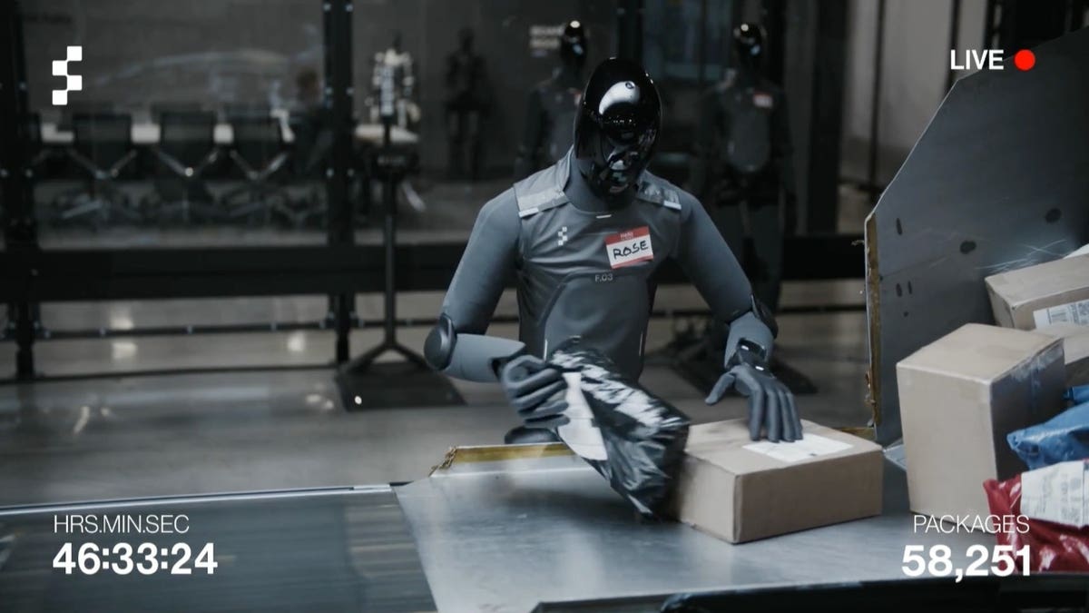 Figure AI robots run nonstop for 24 hours while fans name them Bob, Frank, and Gary.