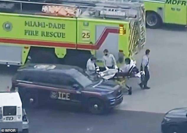 Four passengers collapsed from heat after AC failure on ICE charter plane.