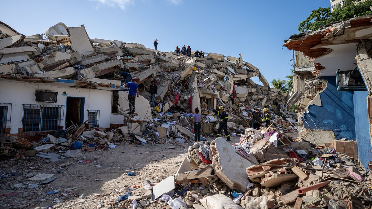British rescue team stranded at Spanish airport as Venezuela earthquake death toll rises.